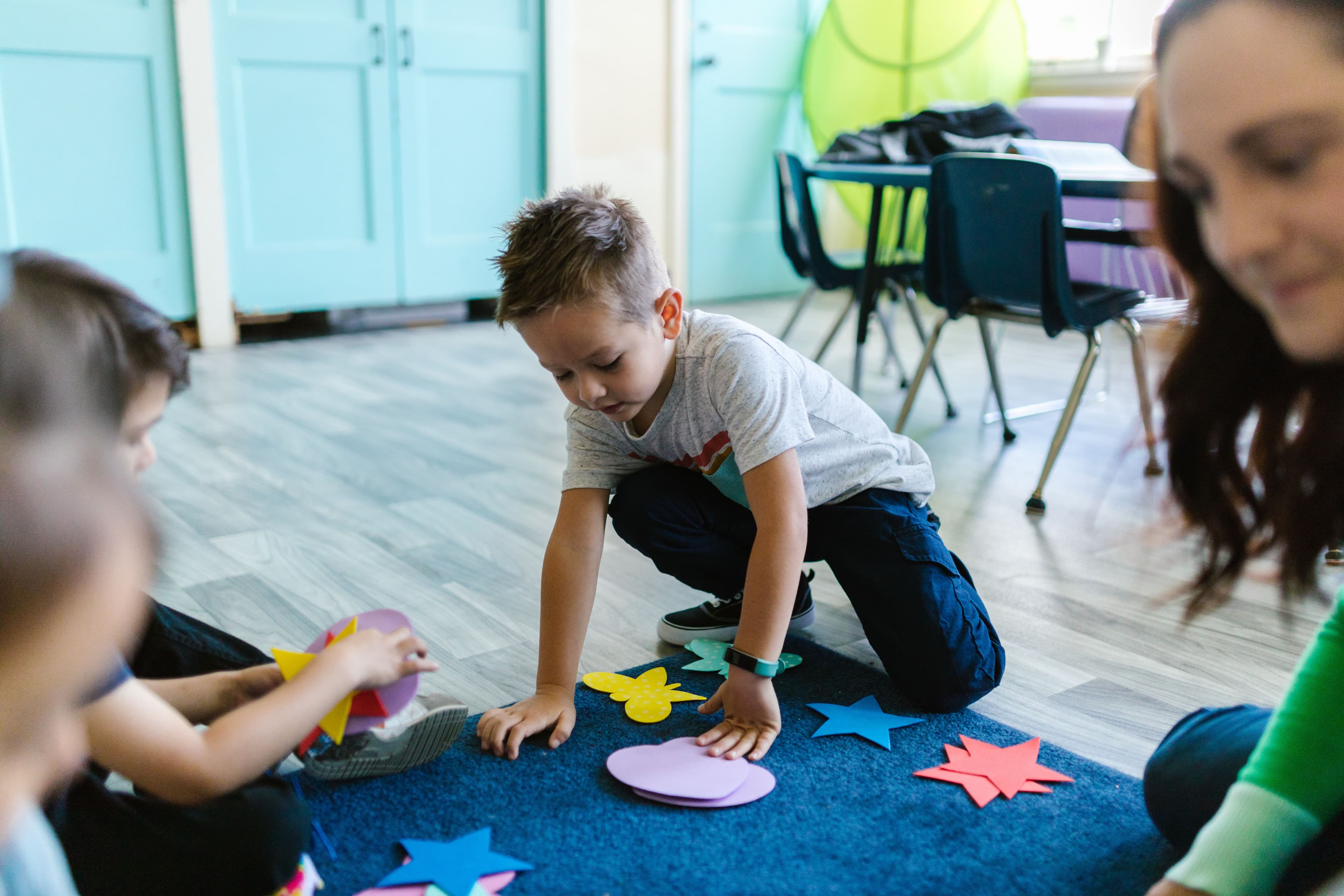 Students learning at Eagle Eye Preparatory School